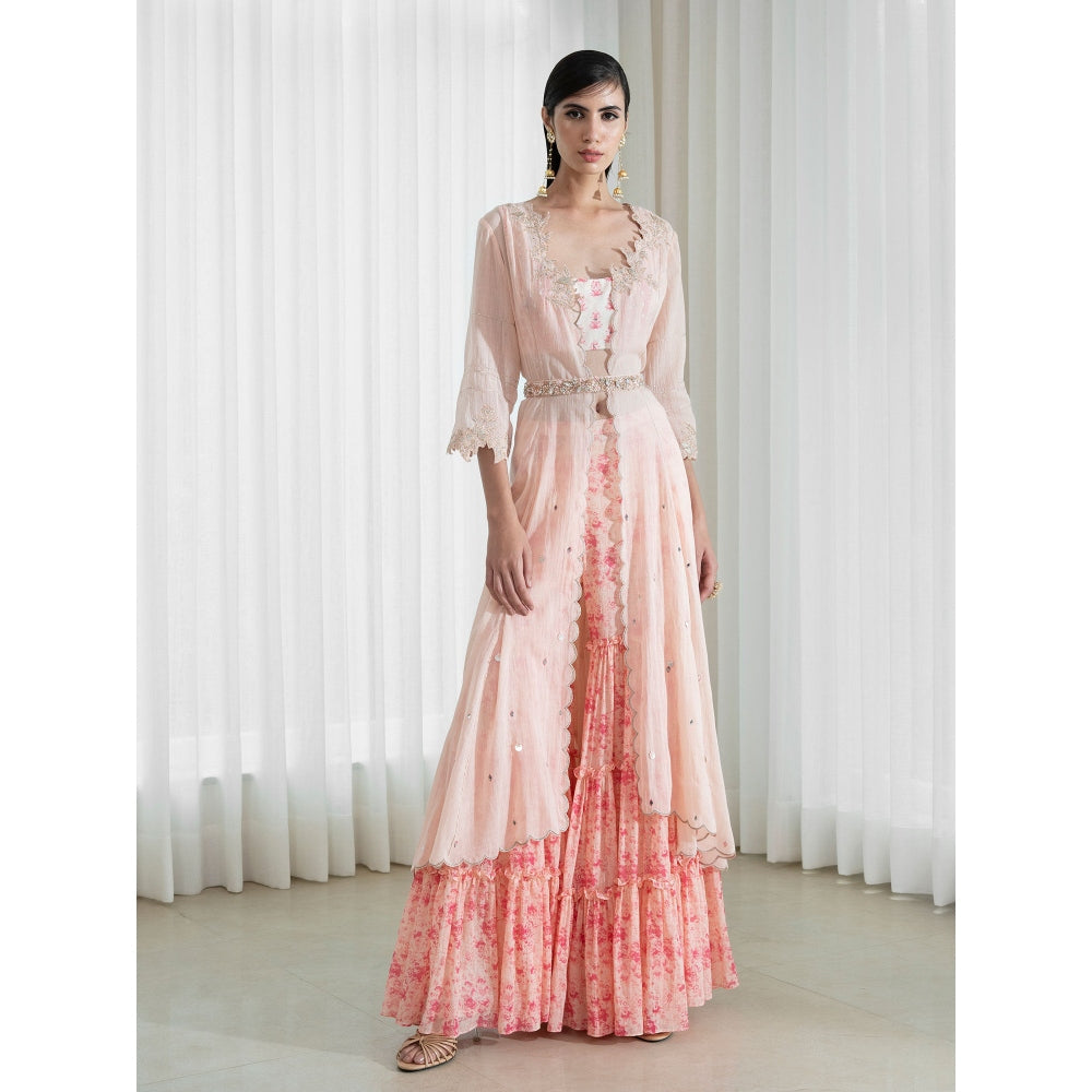 Mandira Wirk Peach Jacket (Set of 3)