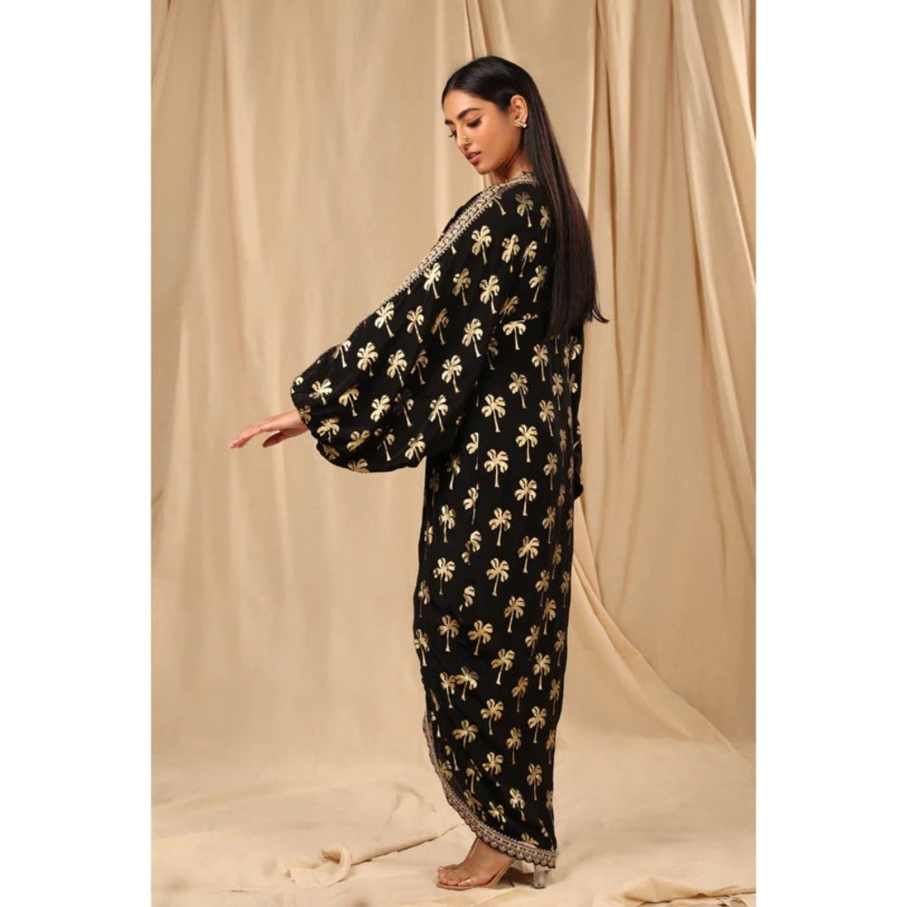 Masaba Black Coco Kaftan (Set of 2) – Nykaa Fashion