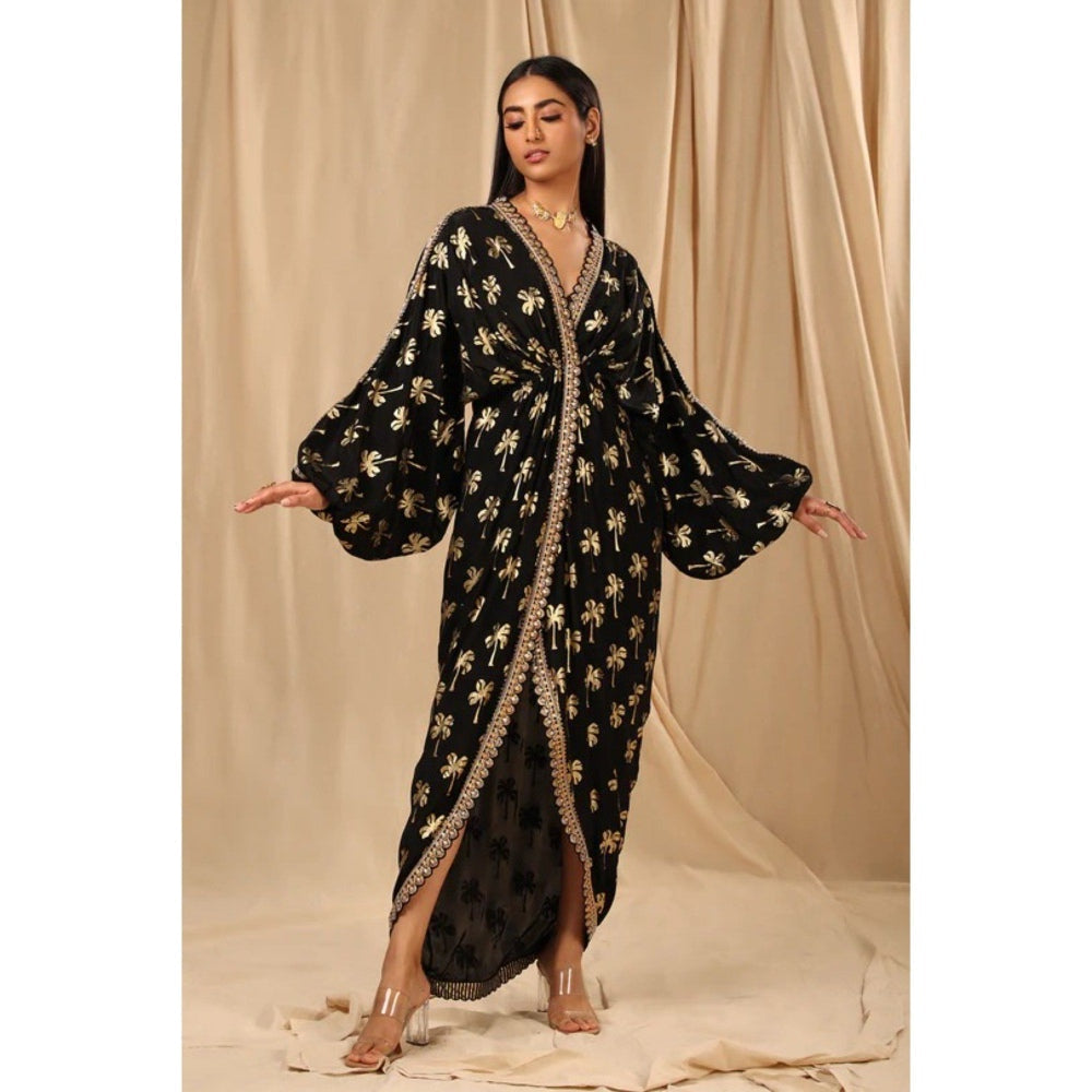 Masaba Black Coco Kaftan (Set of 2)