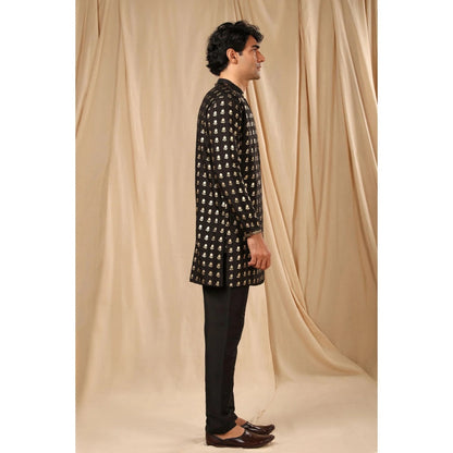 Masaba Black Wallflower Kurta