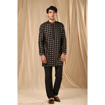 Masaba Black Wallflower Kurta