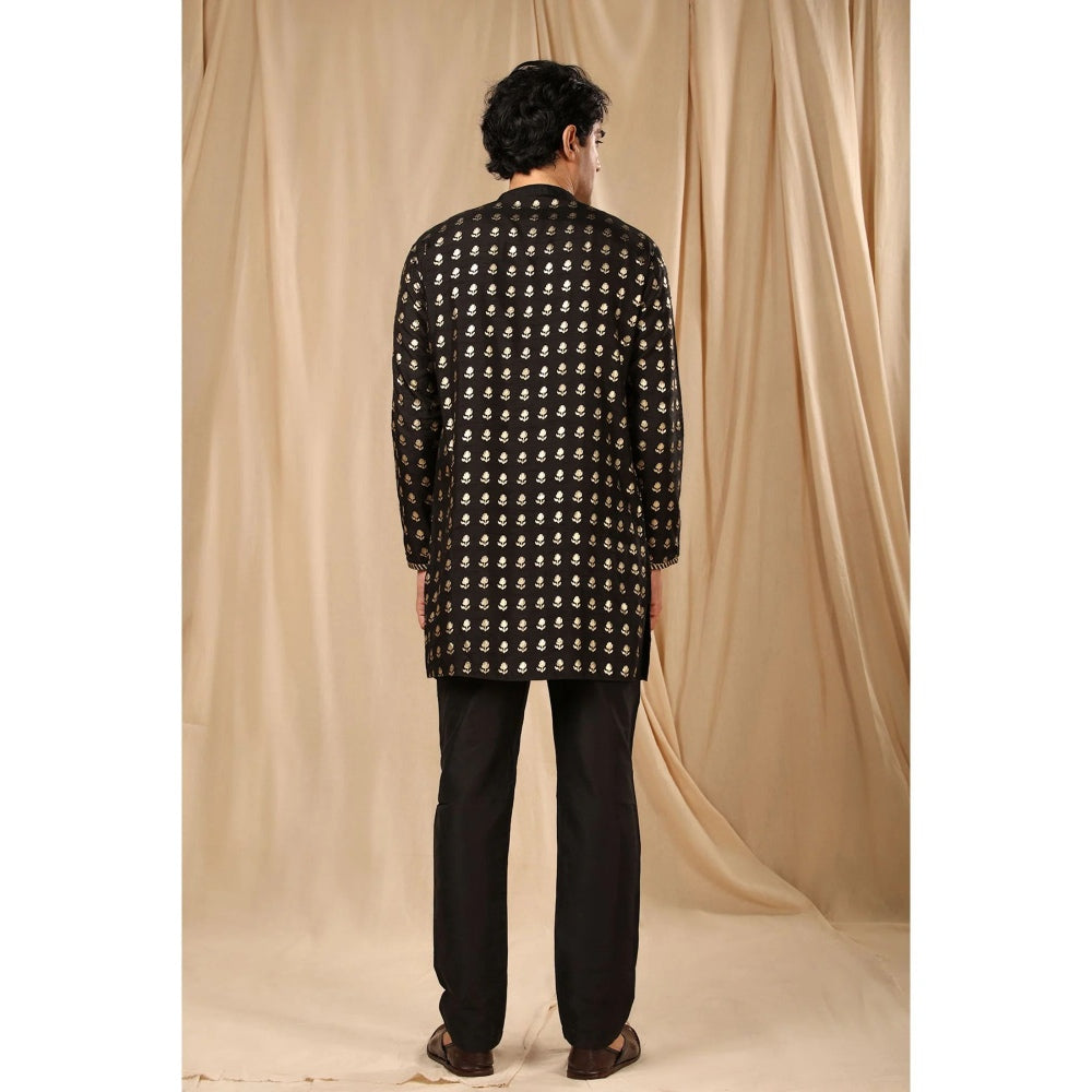 Masaba Black Wallflower Kurta