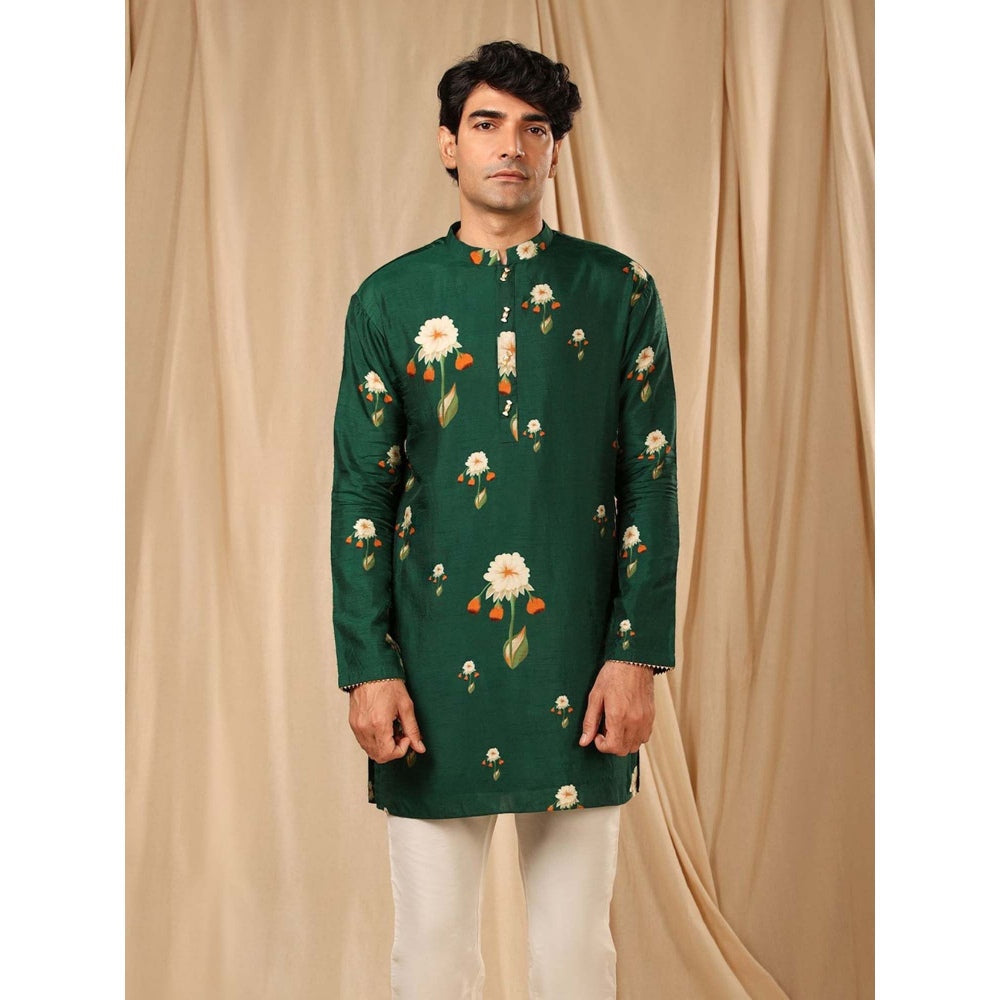 Masaba Bottle Green Buttercup Men Kurta
