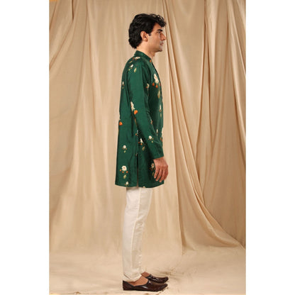 Masaba Bottle Green Buttercup Men Kurta
