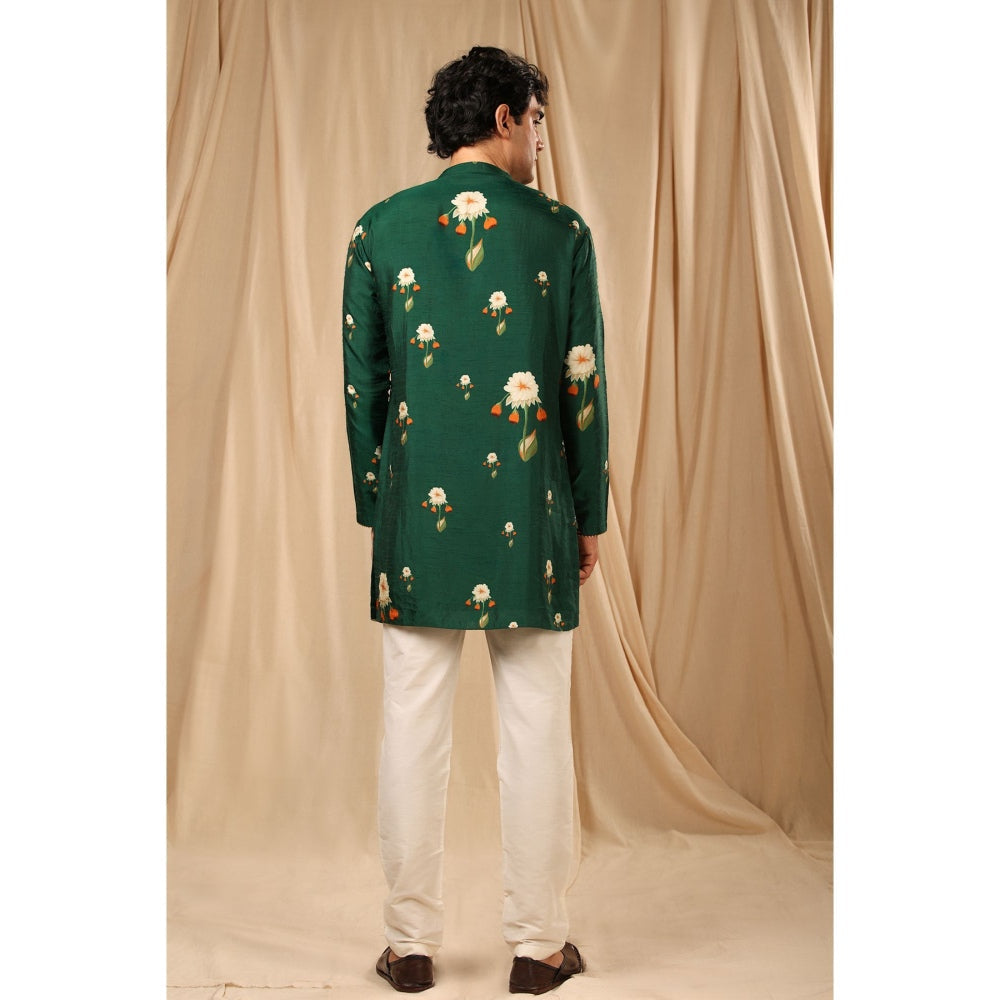 Masaba Bottle Green Buttercup Men Kurta