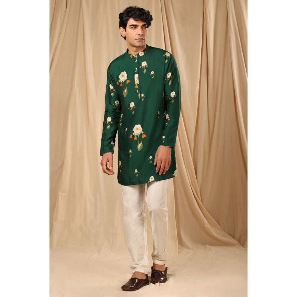 Masaba Bottle Green Buttercup Men Kurta