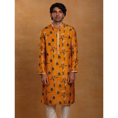 Masaba Mustard Spring Blossom Kurta