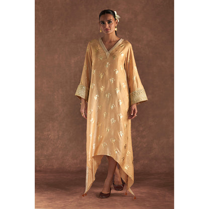 Masaba Beige Irisbud Kaftan (Set of 2)