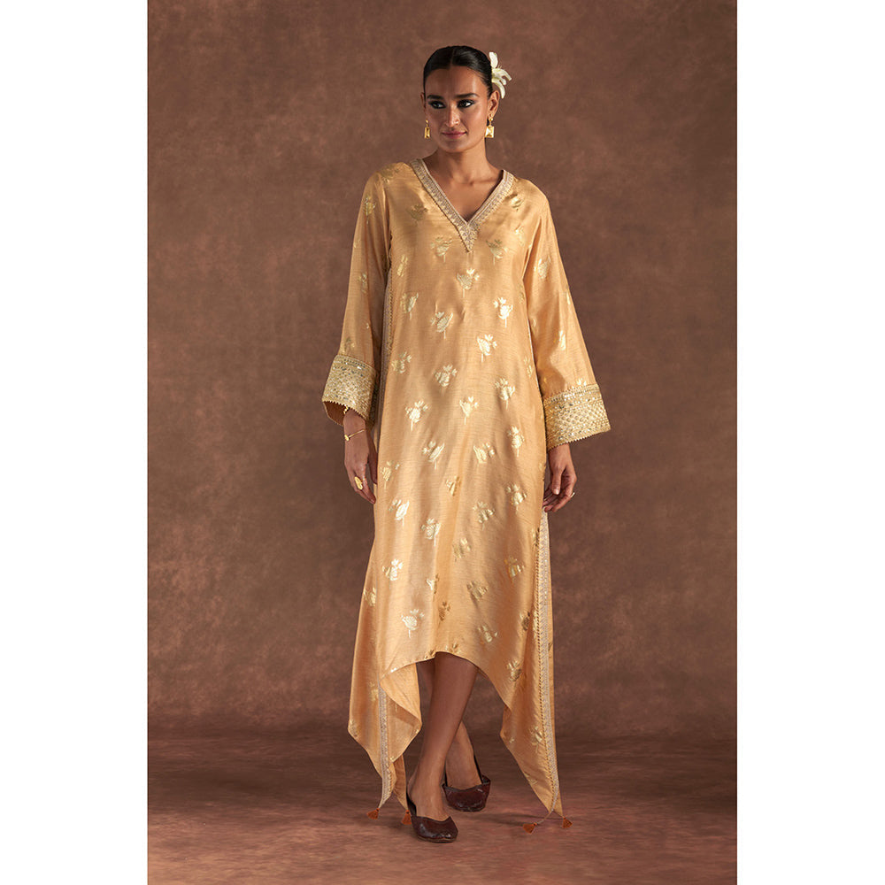 Masaba Beige Irisbud Kaftan (Set of 2)