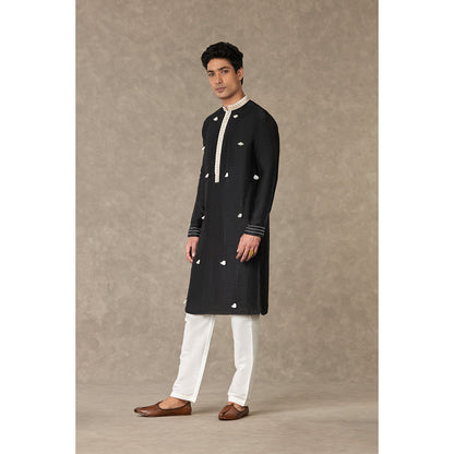 Masaba Black Tassel Embroidered Kurta