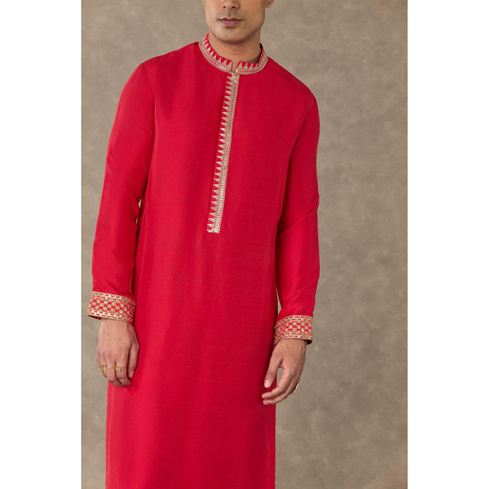 Masaba Red Anar Solid Kurta