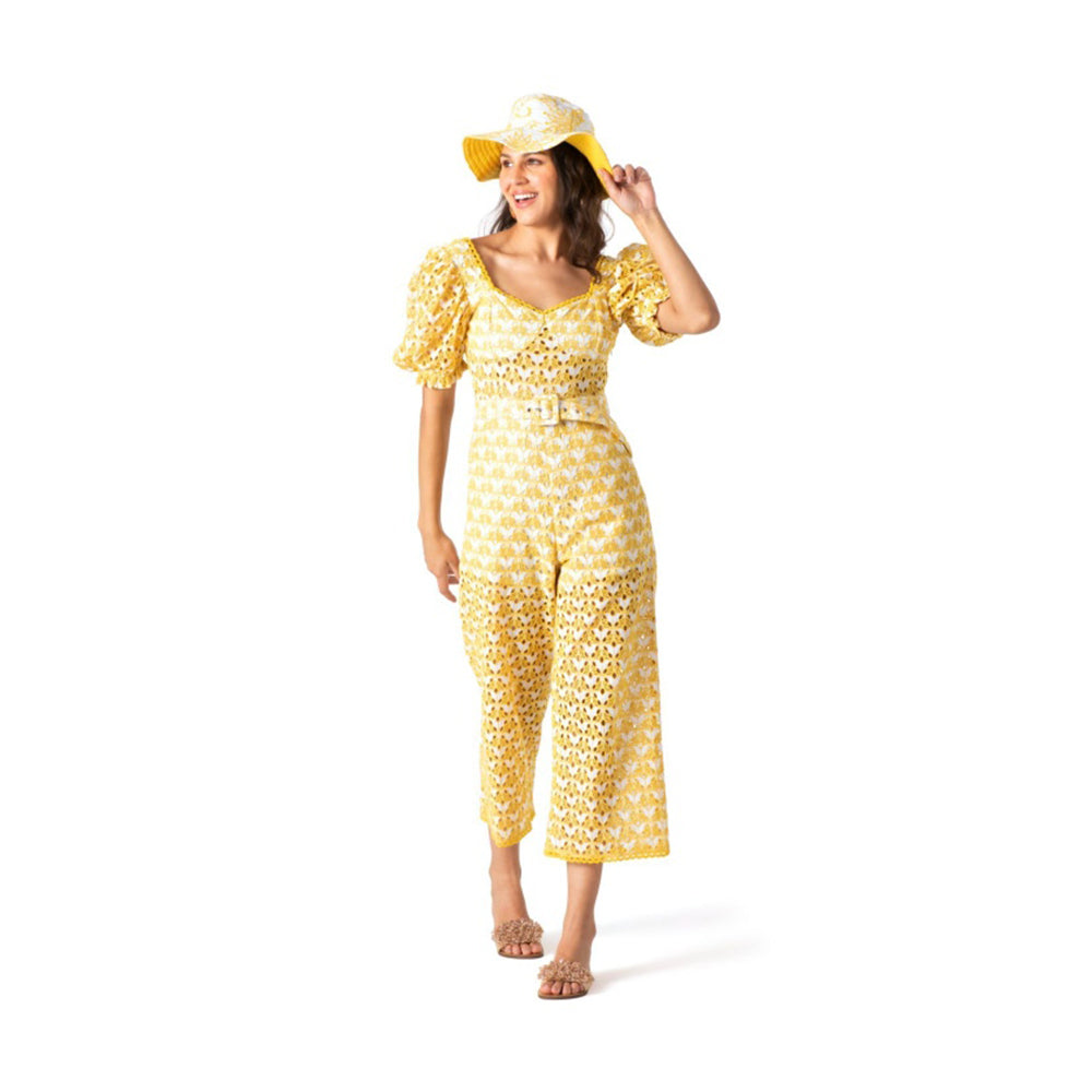 MIRIPRET Josephine Yellow Jumpsuit (Set of 2)