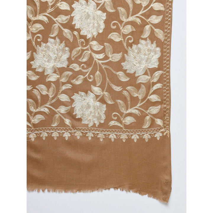 Modarta By Kamakshi Aari Embroidered Kashmiri Woolen Shawl