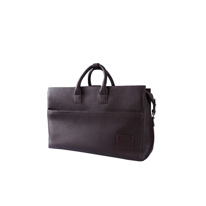 Nappa Dori Crusader Small Dark Brown Bag