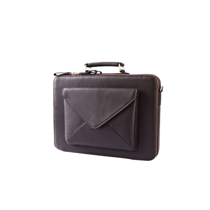 Nappa Dori Pioneer Dark Brown Laptop Bag