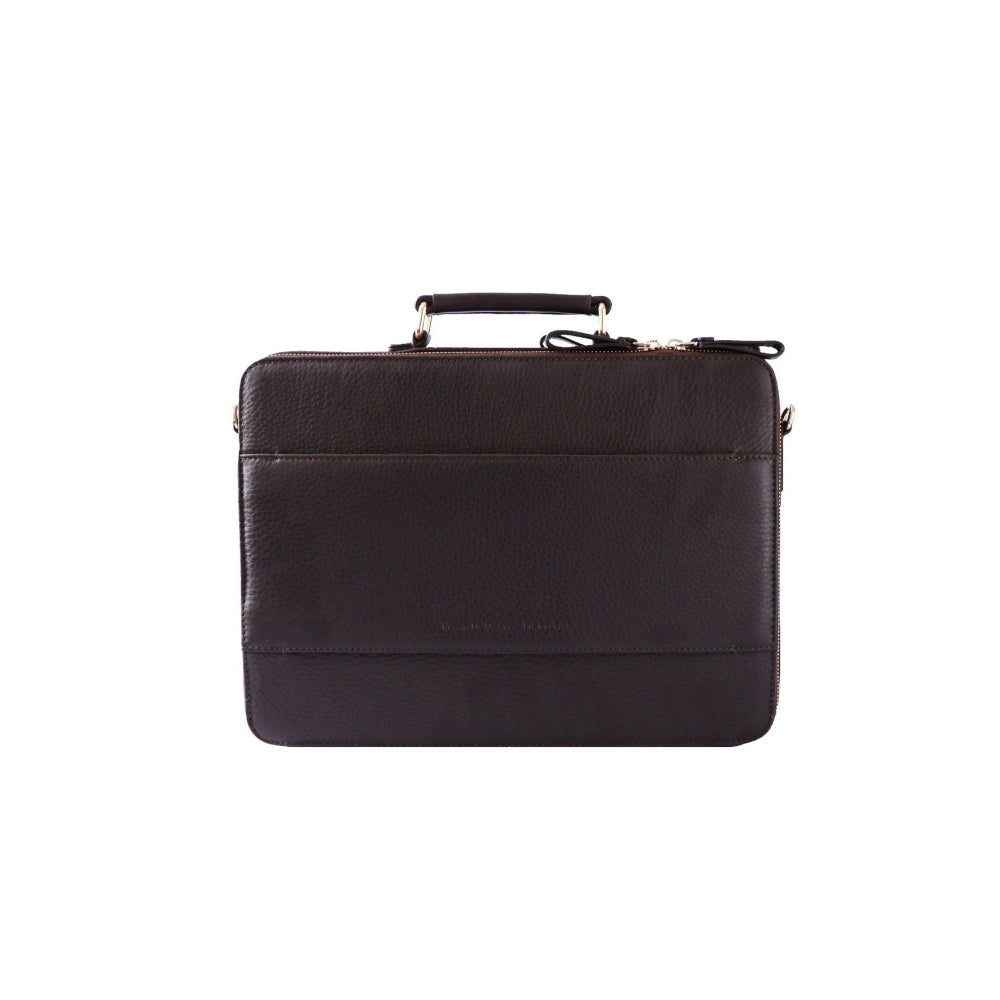 Nappa Dori Pioneer Dark Brown Laptop Bag