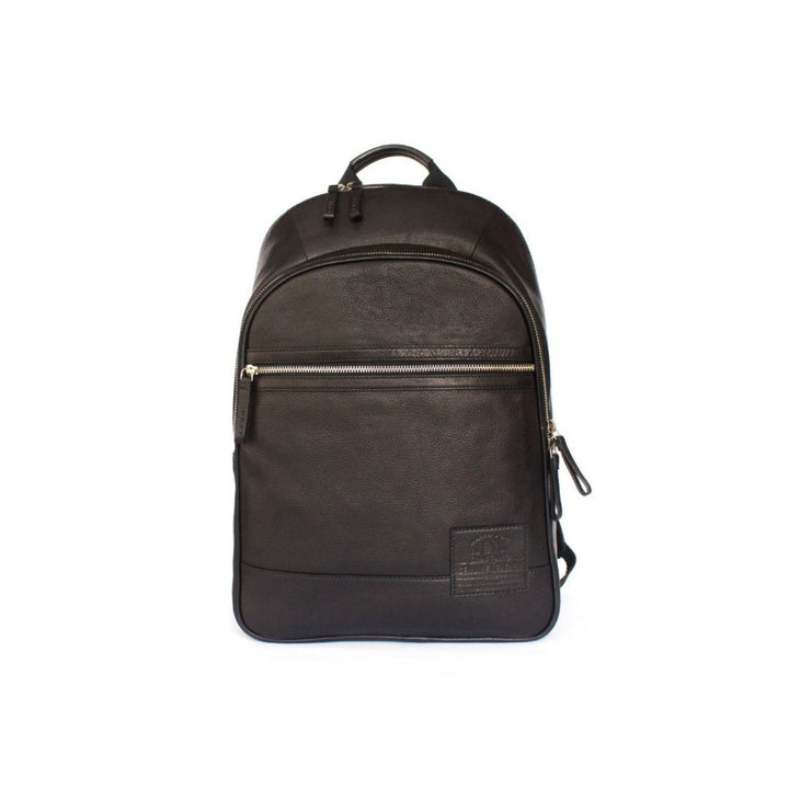 Nappa Dori Black Alps Backpack Leather Bag