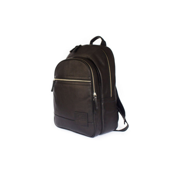 Nappa Dori Black Alps Backpack Leather Bag