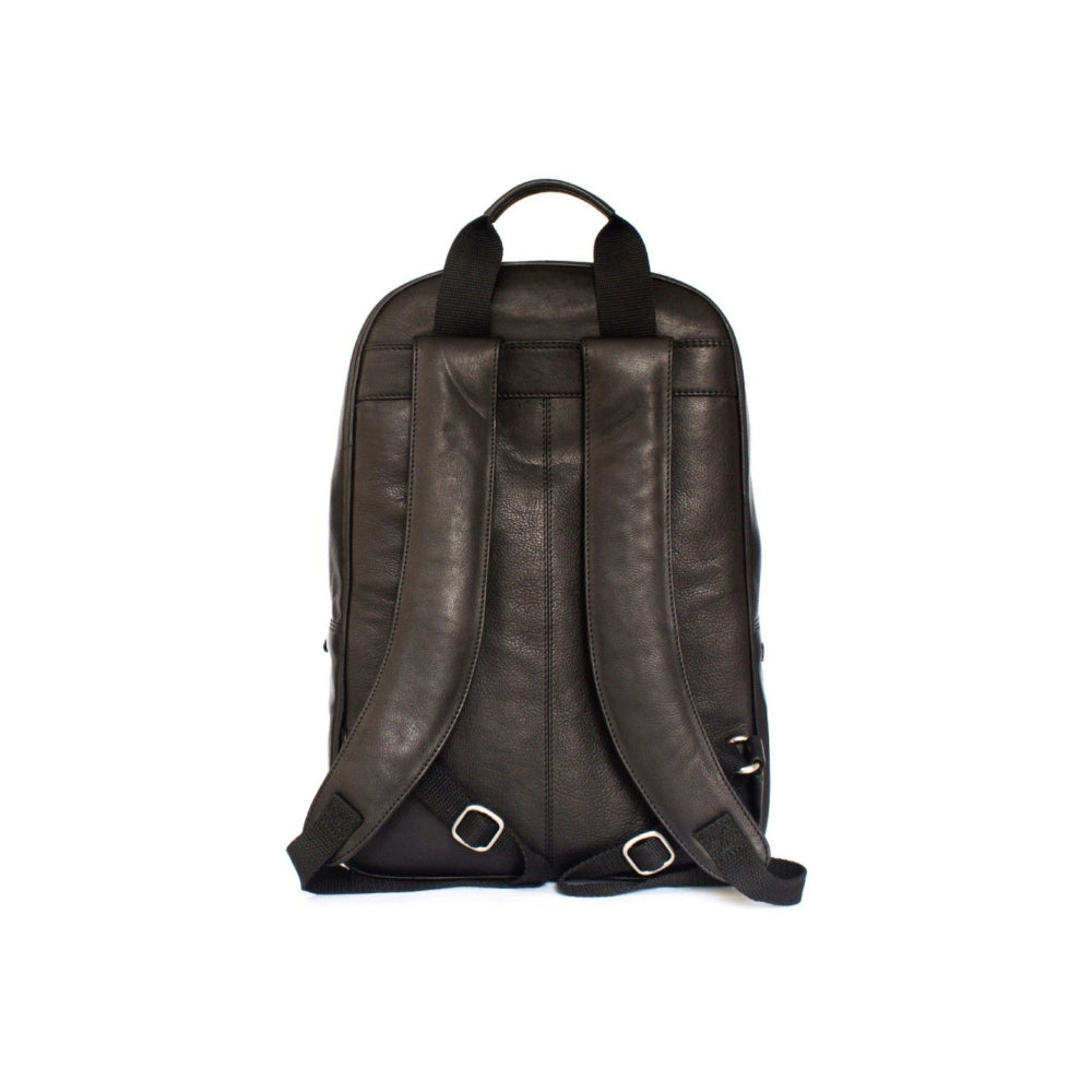 Nappa Dori Black Alps Backpack Leather Bag