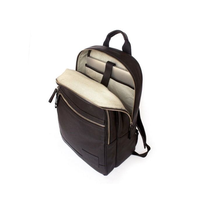 Nappa Dori Black Alps Backpack Leather Bag