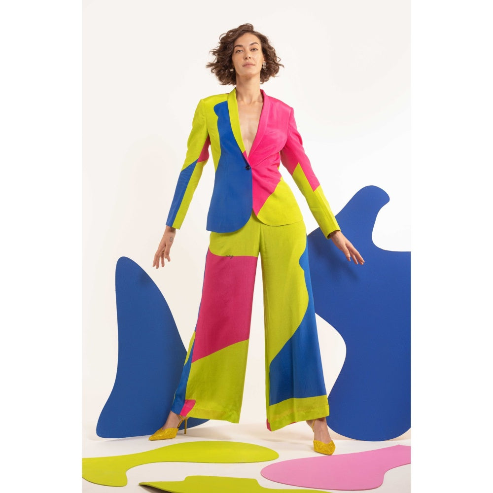 Nautanky Double Up Blazer with Pants