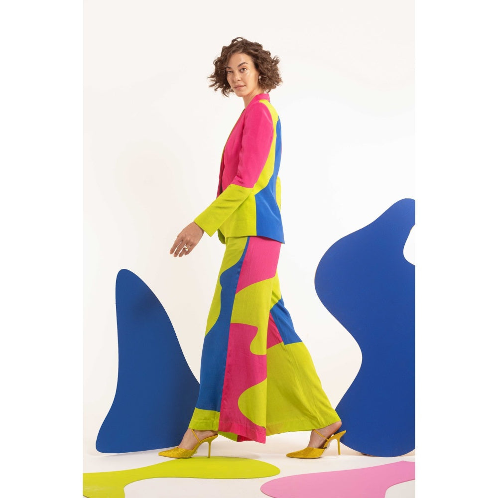 Nautanky Double Up Blazer with Pants