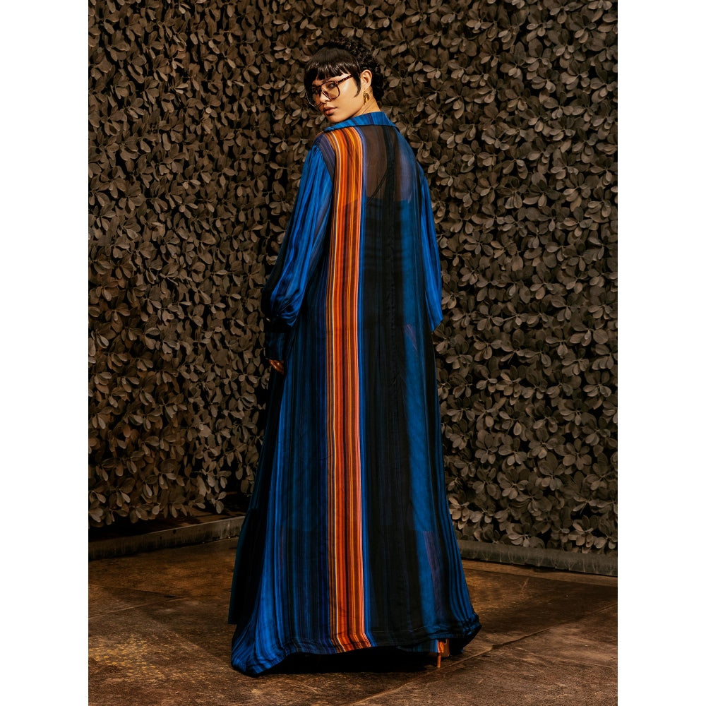 Nikita Mhaisalkar Midnight Stroke Print Jacket