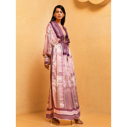 Nikita Mhaisalkar Lilac Bralette Dress