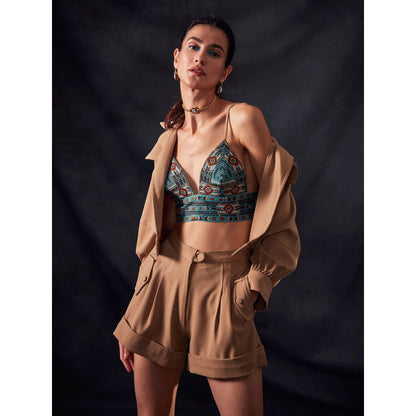 Nikita Mhaisalkar Bralette with Turkish Threadwork