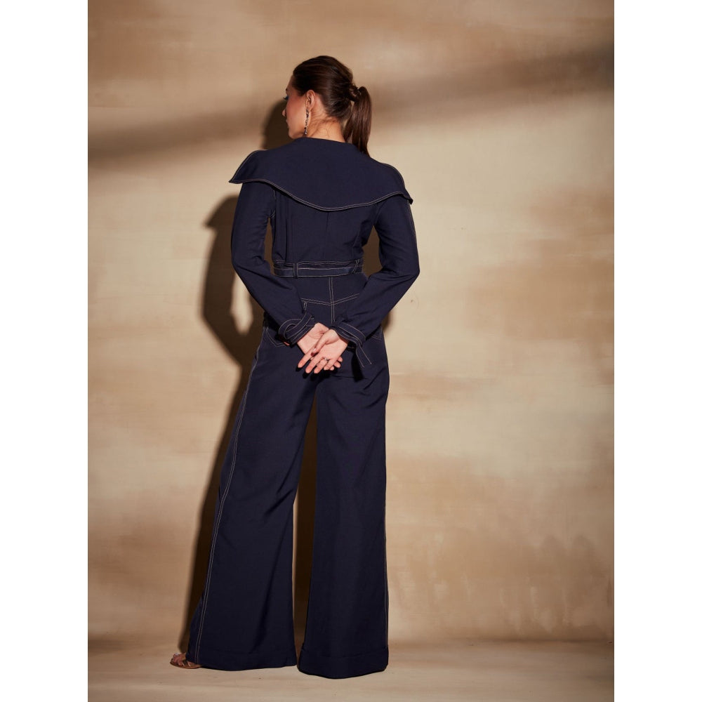 Nikita Mhaisalkar Midnight Blue Jacket