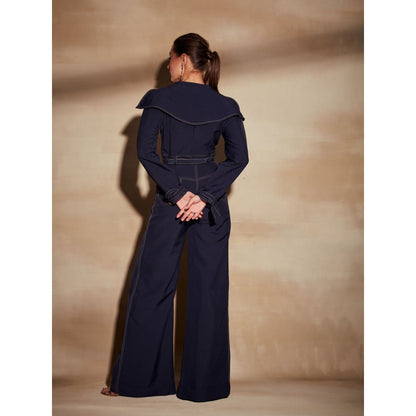 Nikita Mhaisalkar Midnight Blue Jacket