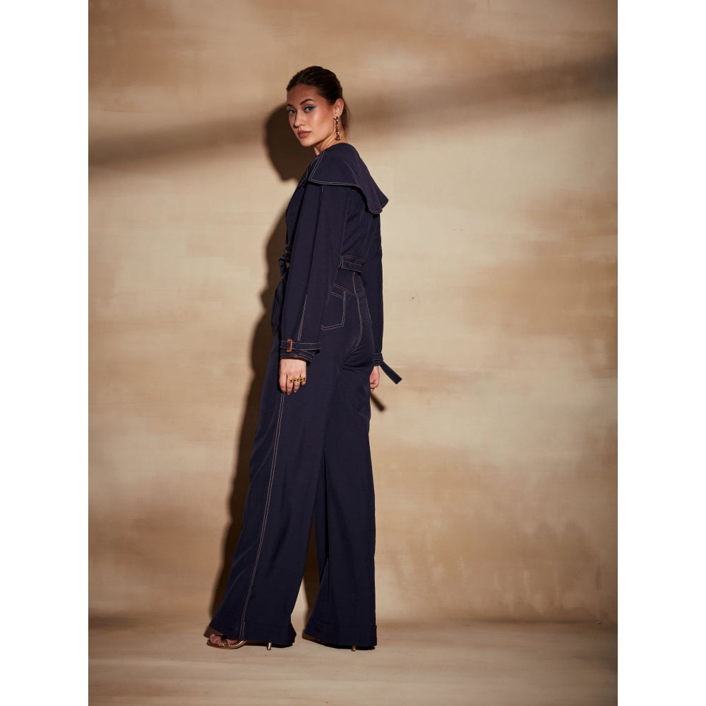 Nikita Mhaisalkar Midnight Blue Jacket