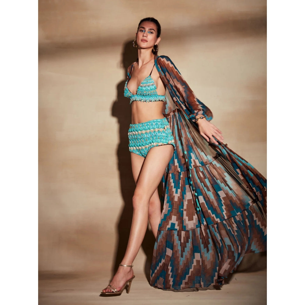 Nikita Mhaisalkar Multi Colour Jacket