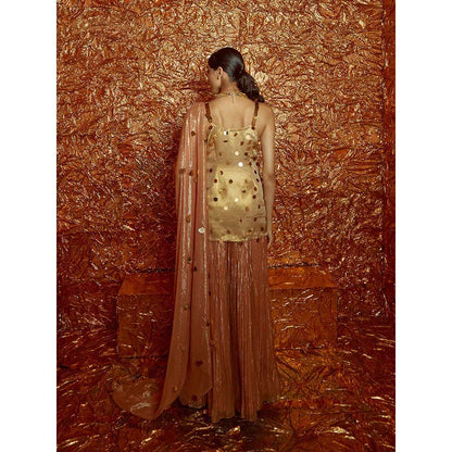 Nirmooha Sequin Sharara Set (Set of 3)