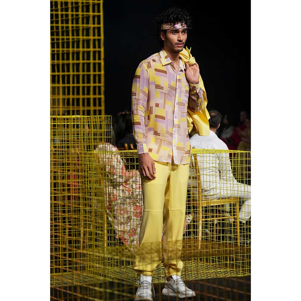 Nirmooha Geometric Printed Shirt