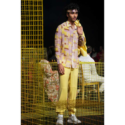 Nirmooha Geometric Printed Shirt