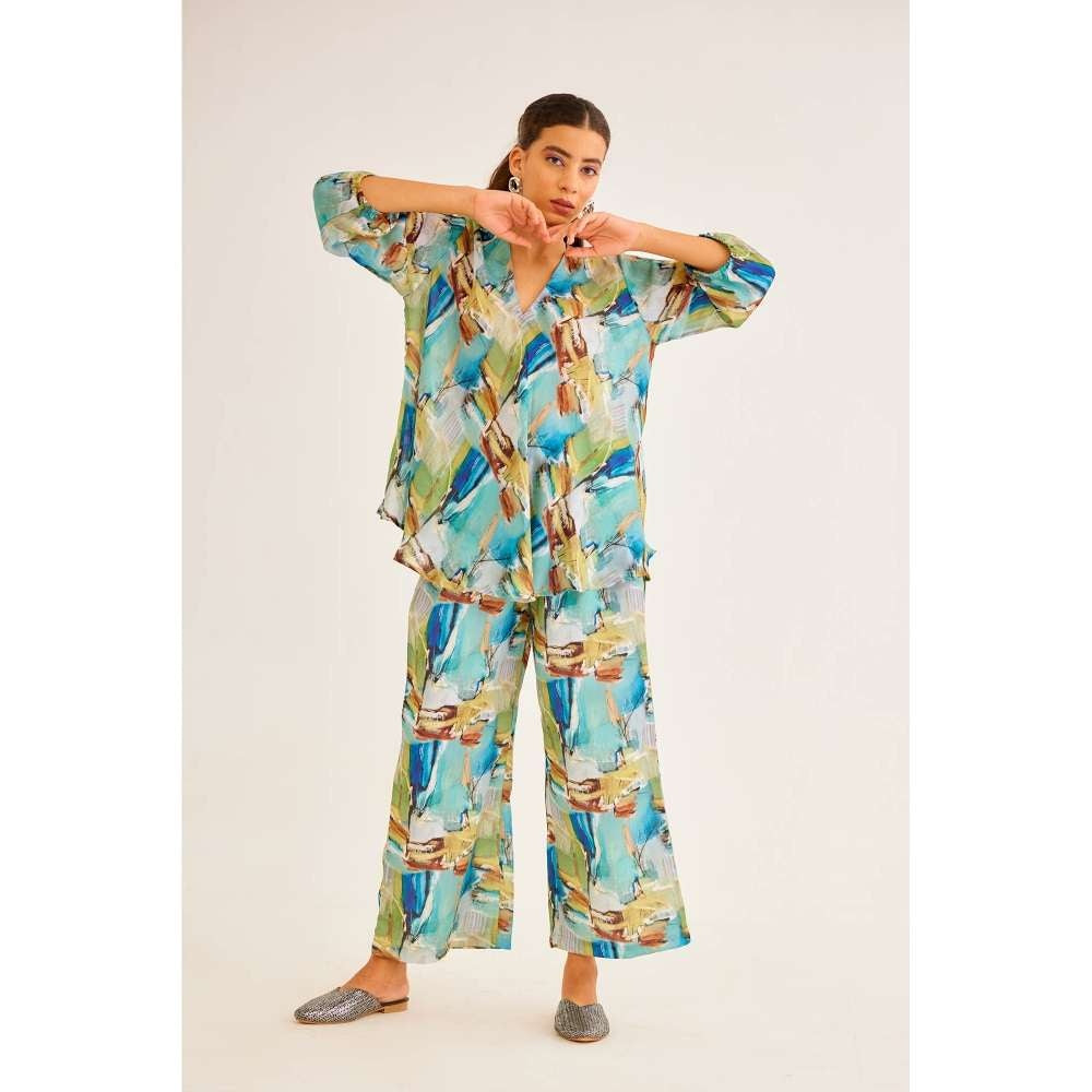 NORN Brushstroke Bias Top Ws