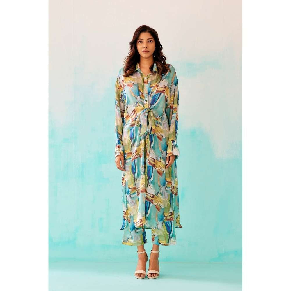 NORN Brushstroke Knot Dress