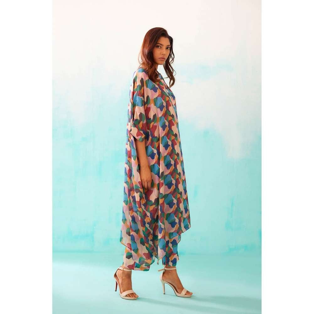 NORN Abstract Long Kaftan