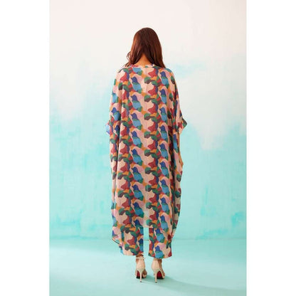 NORN Abstract Long Kaftan