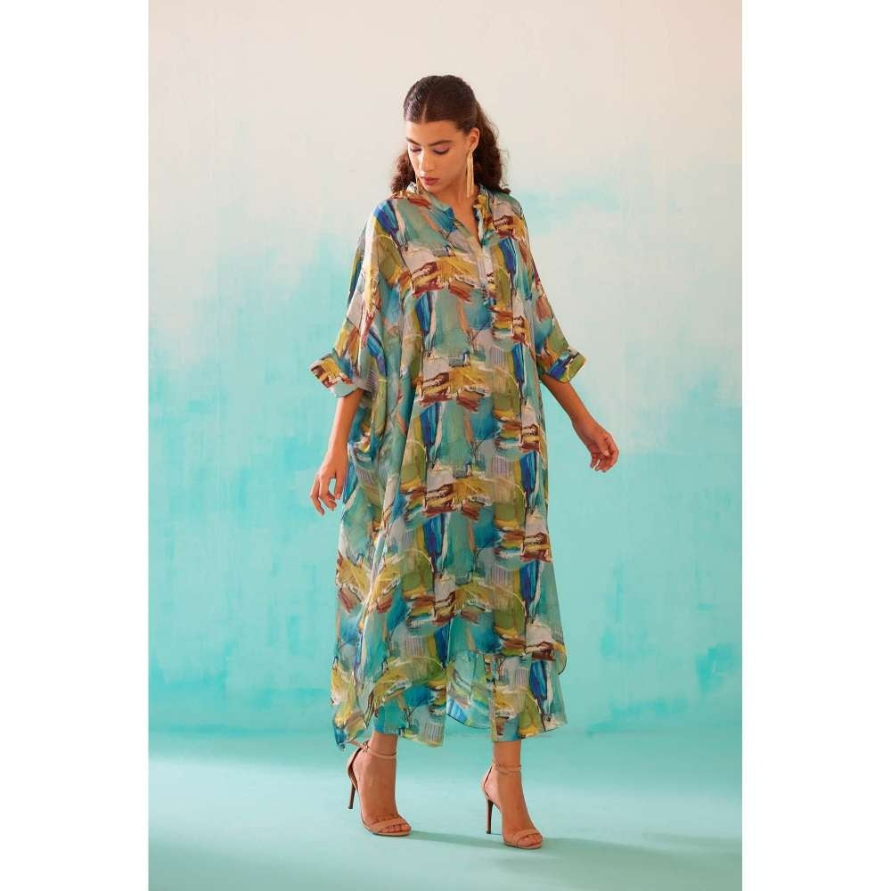 NORN Brushstroke Long Kaftan