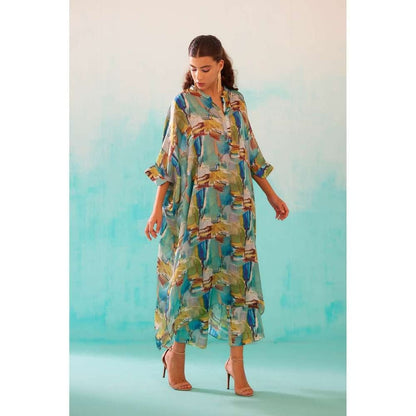 NORN Brushstroke Long Kaftan