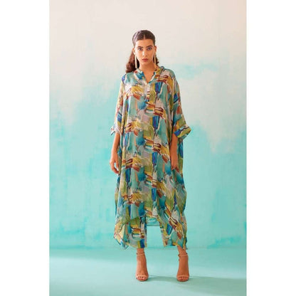 NORN Brushstroke Long Kaftan
