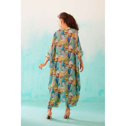 NORN Brushstroke Long Kaftan