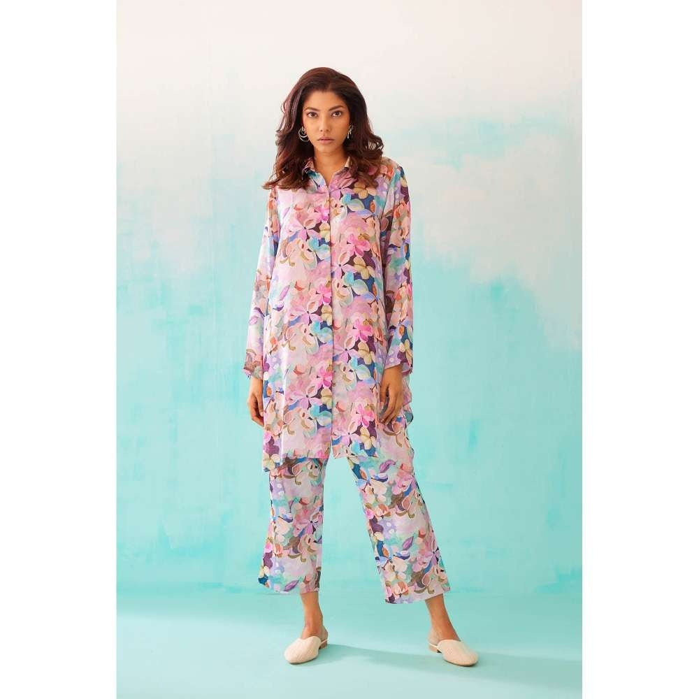 NORN Floral Low Back Shirt