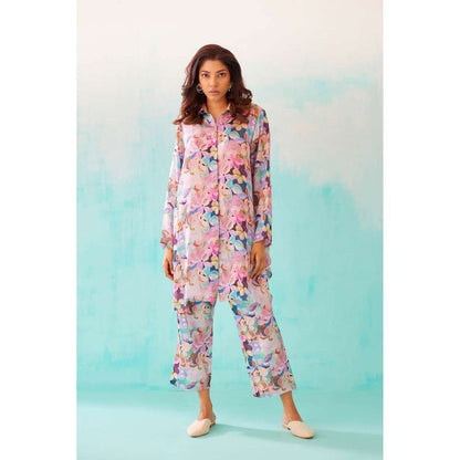 NORN Floral Low Back Shirt