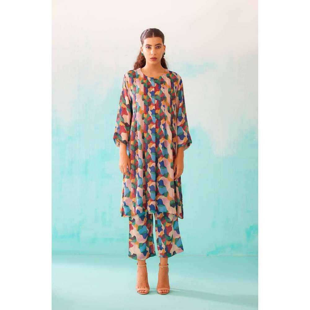 NORN Abstract Pleat Tunic