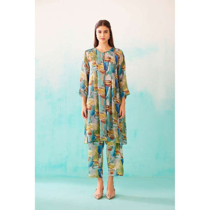 NORN Brushstroke Pleat Tunic