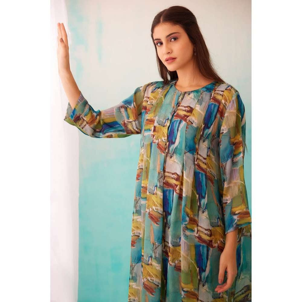 NORN Brushstroke Pleat Tunic