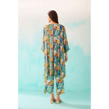 NORN Brushstroke Pleat Tunic
